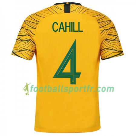 Tenue Australie Cahill 4 Domicile Coupe du monde 2018 Maillot de Foot